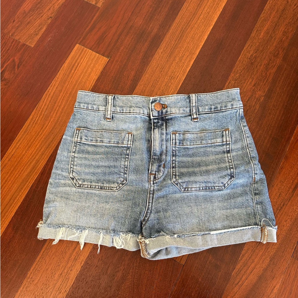 Madewell denim high rise shorts, size 26